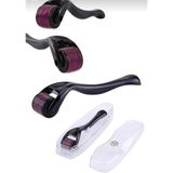 Shine Shop ShineShop Dermaroller Titanyum Uçlu 540 Iğneli Derma Roller 0.5 MM Saç Çıkarıcı Onarıcı - 0,5 mm