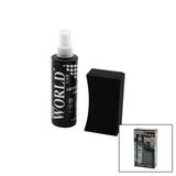 Shıne World Car Lastik - Tampon Parlatıcı Sprey Seti Plastik Şişe 250Ml ± %10 Parlatma Süngeri (Timya/Go1395) 204808