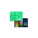 Shinhan Art Soft Pastel Boya Seti (Toz Pastel) 36 Renk Tam Boy