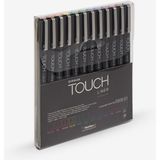 Shinhan Art Touch Lıner Teknik Çizim Kalemi Set 12'li Color - Renkli - Standart