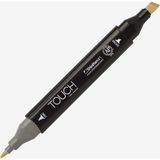 Shinhan Art Touch Twin BR104 Brown Grey Çift Uçlu Markör Kalem