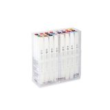 Shinhan Art Touch Twin Brush Çift Taraflı 24'lü Markör Kalem Seti