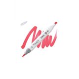Shinhan Art Touch Twin Brush F121 Fluorescent Coral Red Çift Taraflı Markör Kalem