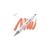 Shinhan Art Touch Twin Brush F122 Fluorescent Orange Çift Taraflı Markör Kalem
