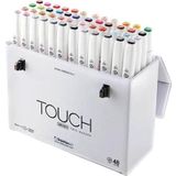 ShinHan Art Touch Twin Brush Marker 48 Renk Set