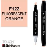 Shinhan Art Touch Twin F122 Fluorescent Orange Çift Uçlu Markör Kalem