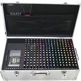Shinhan Art Touch Twin Marker 204 Renk Komple Set Profesyonel Kalitede Mürekkep ile