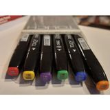 Shinhan Art Touch Twin Marker 6 Renk Set Florasan Renkler