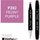 Shinhan Art Touch Twin P282 Peony Purple Çift Uçlu Markör Kalem