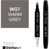 Shinhan Art Touch Twin WG7 Warm Grey Çift Uçlu Markör Kalem