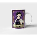 Shinobu Kocho Demon Slayer Anime Tasarım Kupa - Hediyelik Kupa - Baskılı Kupa - 001 - Beyaz - 300 ml