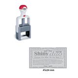 Shiny E-900 41x24 mm Siyah Kasa Siyah Ped