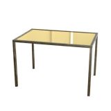 Shiny Yan Sehpa Eskitme Pirinç Ayak Ayna Tabla