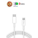 Shinytech USB-C to Lightning Kablo 2m – iPhone Uyumlu Hızlı Şarj ve Data Kablosu