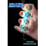 ShinyTouch Işıklı Klavye-Stres Giderici Anahtarlık
