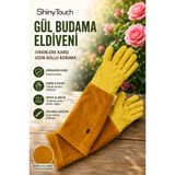 ShinyTouch Uzun Kollu Gül Budama Eldiveni-Dikene Dayanıklı Sağlam Bahçe Eldiveni