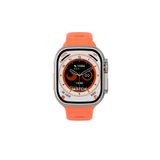 ShinyWatch Watch 8 Ultra Akıllı Saat DT8 Ultra Turuncu Silikon Kordon