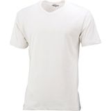 Shinzone Erkek V Yaka Standart Fit Krem T-Shirt - L