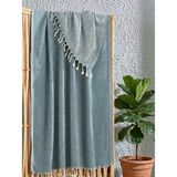 Shipla Home %100 Pamuk Plaj Havlusu, Xxl 100X180CM - Açık Mavi