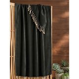 Shipla Home %100 Pamuk Plaj Havlusu, Xxl 100X180CM - Siyah