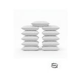 SHIPLA HOME 11 Adet 50x70 Cm Kapitone Desenli Fermuarlı Tela Yastık Koruyucu Alez