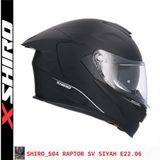 SHIRO 3001 KASK FC RAPTOR 5758 SIYAH (GOZLUKLU) M