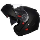 Shiro 508 Sv Triton Çene Açılır Motosiklet Kaskı - Mat Siyah