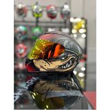 Shiro FIGHTER KAPALI KASK GOLD VİZÖR motozilla