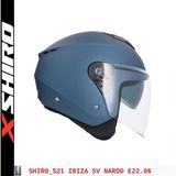 Shıro Ibıza Açık Jet Kask - Nardo Gri - L