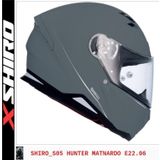Shıro Kask 1000061 Fullface Hunter M.c Matt_l Nardo Gri