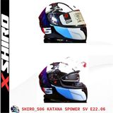 Shıro Kask 100206 Fullface Katana Smsport_m Sunvızor