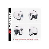 SHIRO KASK100286 JET&OFC IBIZA M.C_L SUNVIZOR BEYAZ