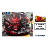 Shiro Shıro 5060 S07 Kask FF-667 Blaster Demon Xl (Gözlüklü)