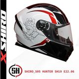 Shiro Shıro Kask Fullface Hunter SH19 Grafik Xl 6162