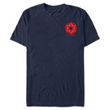 Shirtinator Star Wars: Squadrons Empire Logo Erkek Bisiklet Yaka T-Shirt Lacivert S