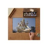 Shiva Heykeli Ganj Nehri Tasarımı 240 Parça Ahşap Puzzle Ahşap Kutuda MP02060
