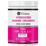 Shiwwa Hydrolyzed Marine Collagen Tip 1-2-3-5-10 Elma Aromalı 30 Saşe
