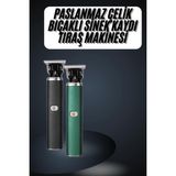SHN Paslanmaz Çelik Bıçaklı Sinek Kaydı Tıraş Makinesi Uzun Ömürlü