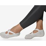 Shocks Tekli Kadın Pilates Beyaz Çorap - 36 - 40