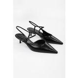 Shoeberry Kadın Lea Siyah Parlak Stiletto