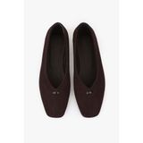 Shoeberry Kadın Levira Acı Kahve Süet Babet