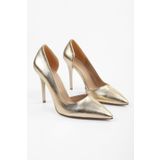 Shoeberry Kadın Massy Altın Parlak Stiletto