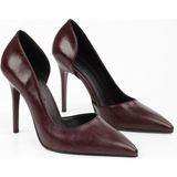 Shoeberry Kadın Massy Bordo Parlak Stiletto
