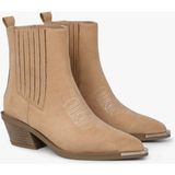Shoeberry Kadın Stormi Camel Süet Kovboy Bot Konforlu Tasarım ile Şık Görünüm Sunar
