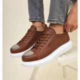 Shoecide CH175 CBT Mirror Taba Renk Aynalı Erkek Günlük Ayakkabı