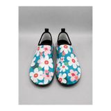shoecide Çiçek Desen Kadın Deniz Ayakkabısı – Hafif, Kaydırmaz, Hızlı Kuruyan Aqua Shoes