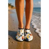 shoecide Mermer Desen Kadın Deniz Ayakkabısı – Hafif, Kaydırmaz, Hızlı Kuruyan Aqua Shoes
