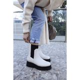 Shoemark Toro Ten Cilt Lastikli Kadın Bot
