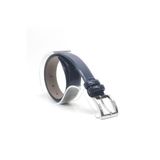 Shoes Center Lacivert 3 cm Klasik Metal Tokalı Rugan Erkek Çocuk Kemer