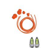 Shoes Comfort Akıllı Bağcık, Pratik Lastikli Ayakkabı Bağcığı 100 Cm TURUNCU 1 Adet